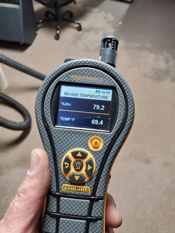 Moisture meter humidity assessment for Fire & Smoke Damage Restoration in San Anselmo
